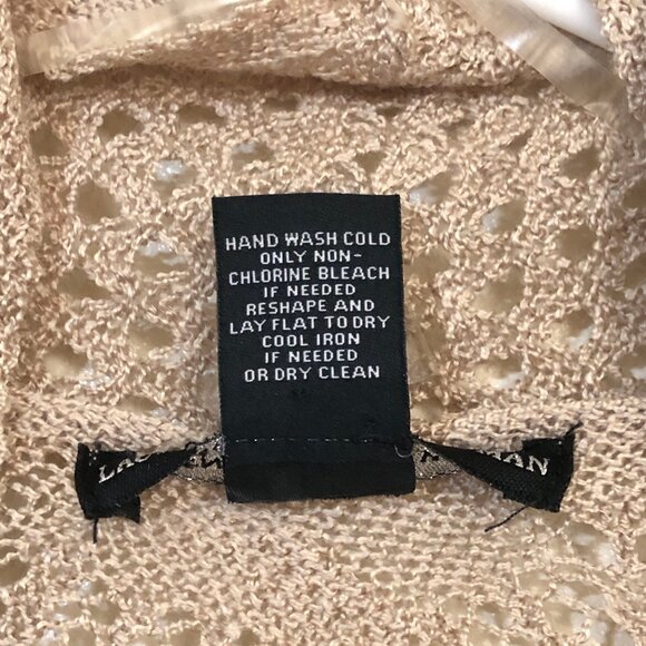 Women's Knit Cardigan Sidetail Waterfall Open Front Lauren Michelle Woman 1X - Picture 5 of 10